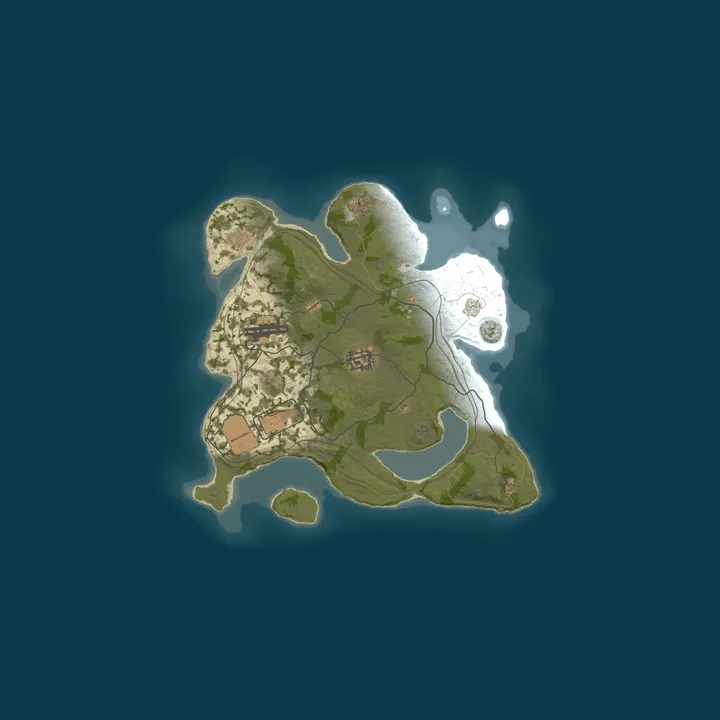 Map of [US] ICEFUSE BATTLEFIELD x1000000000|MYMINI|CLANS|KITS|PVP|FPS