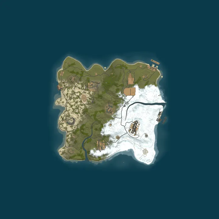 Map of SwedenRust - 2x Vanilla - Fridays 18:00 - Just Wiped
