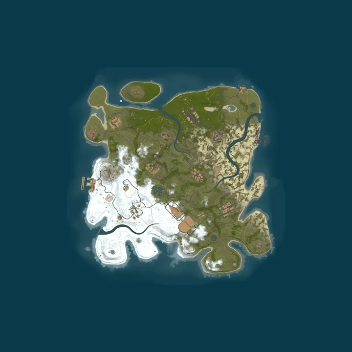 Map of [ES] Madrid Rust Server