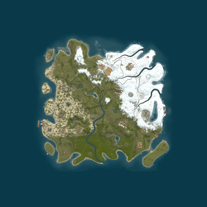 Map of Salty Sheep - Solo/Duo/Trio | PVE Hybrid | Noob Friendly