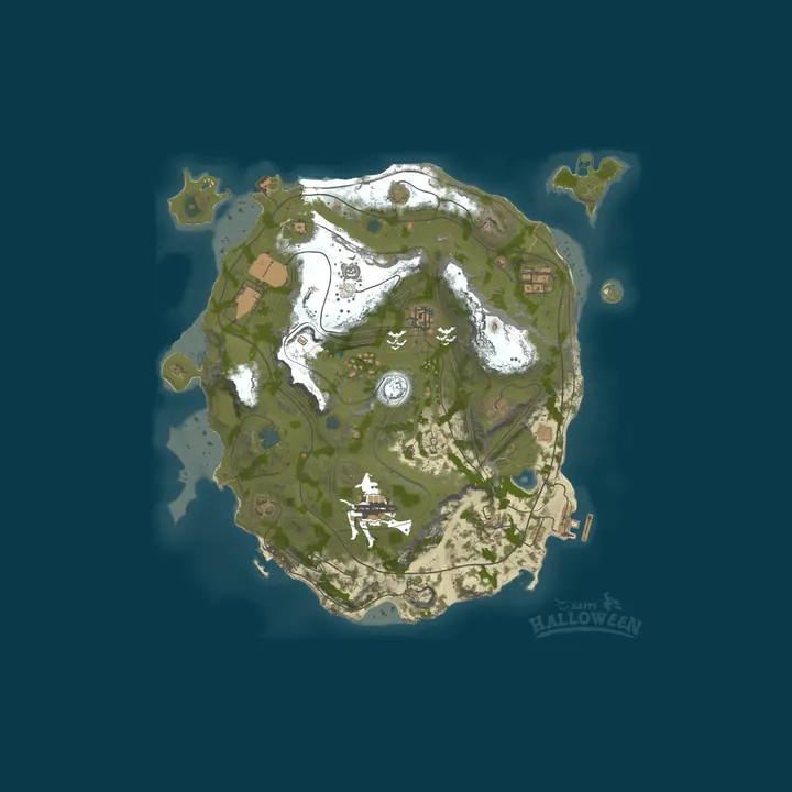 Map of Starting to Rust | No KOS | Noob Friendly | Active Admins