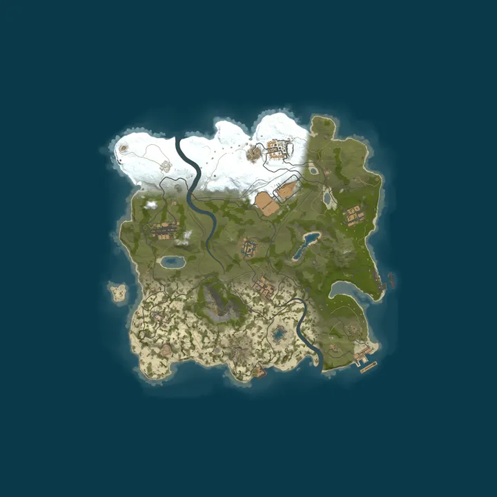Map of [SEA] Lone Survivors - Medium | Solo | 2x Gather | 10/23