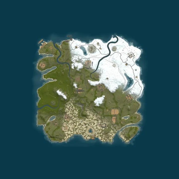 Map of СЕВЕР СИБИРИ