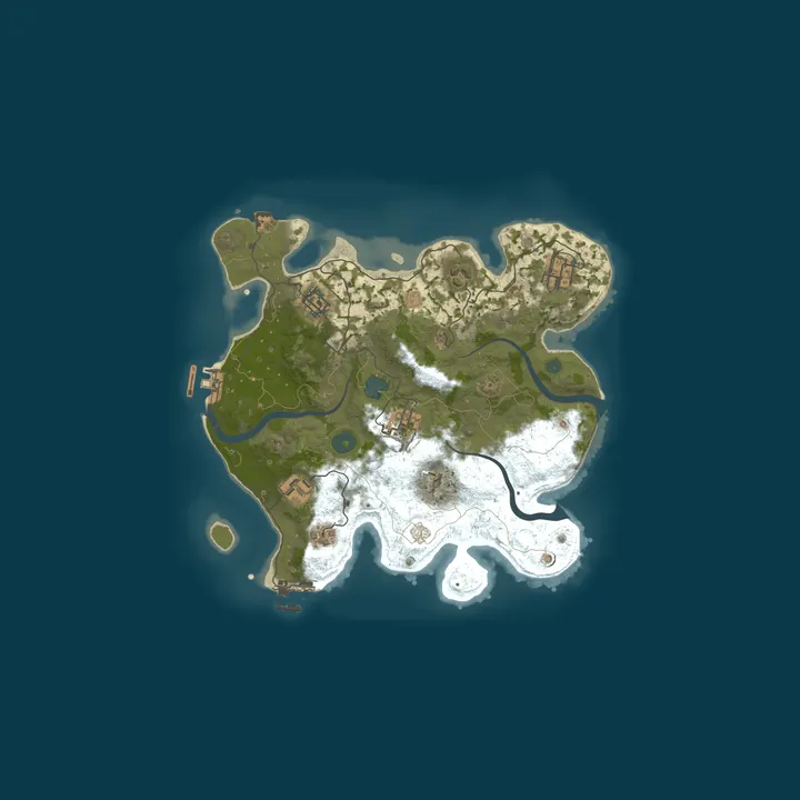 Map of iL00t Games NEW Rust Server