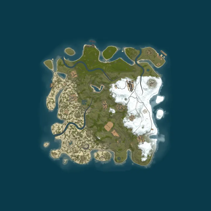 Map of Intoxicated ZA Solo/Duo/Trio 2x - 22 Oct