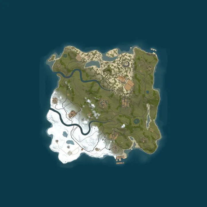 Map of ⦿ ICEFUSE EU 5X Quad (Solo/Duo/Trio/Quad|Shop|Kits|X5 WIPED)