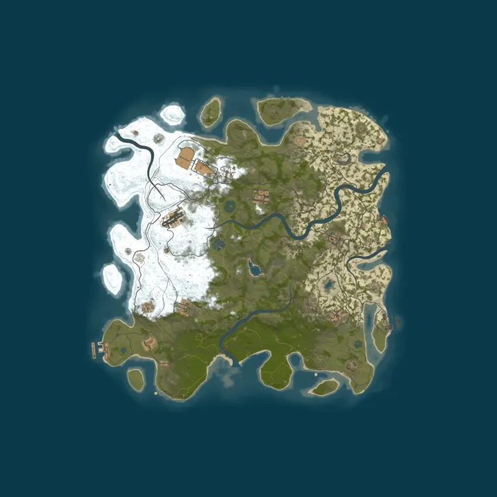 Map of EvilIsland-PVE-Life-[Скилы|X1-X10|Рейд дома|Кве