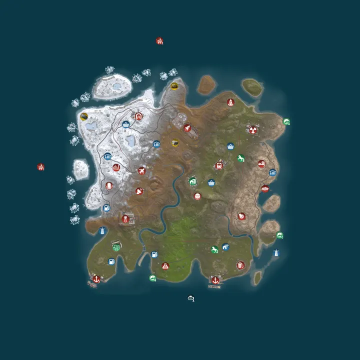 Map of Magic Rust #10 — Modded 2x (Solo/Duo/Trio) | Pyccкий