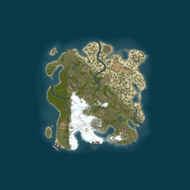 Map of [Semi PVE] Рейды по дверям, vanilla WIPE 17.10