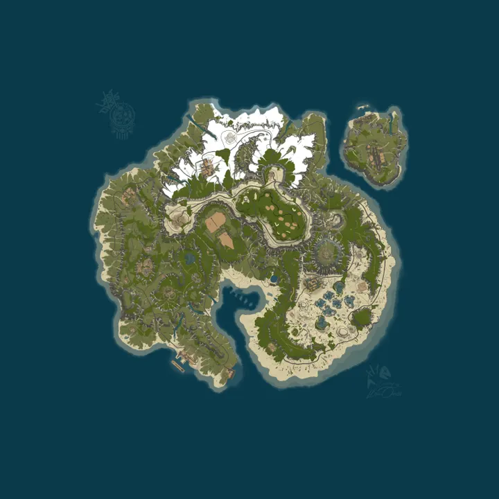Map of (EU) FarmLand|2x Gather 5x Stacksize|TruePvE|