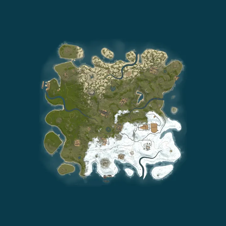 Map of 404 RUST 2Х|ДЛЯ НОВИЧКОВ|РОССИЙСКИЙ 28.10