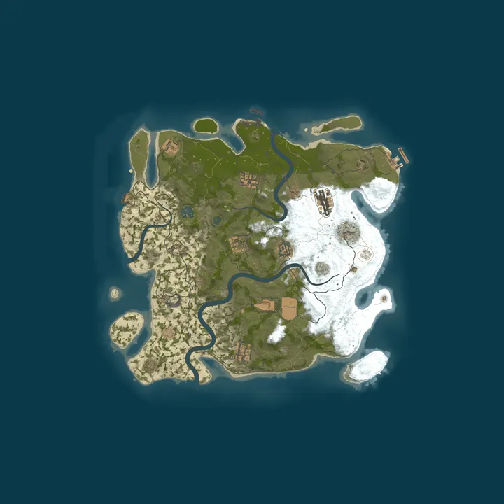 Map of 【独行侠】5倍|10.23新档|单双人|爆枪|月清蓝图
