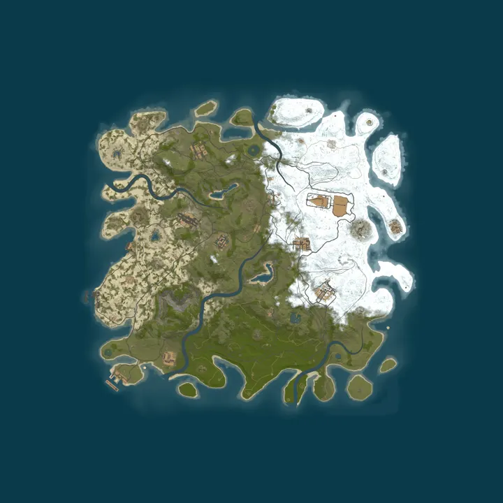 Map of DutchRust Staging Test Server