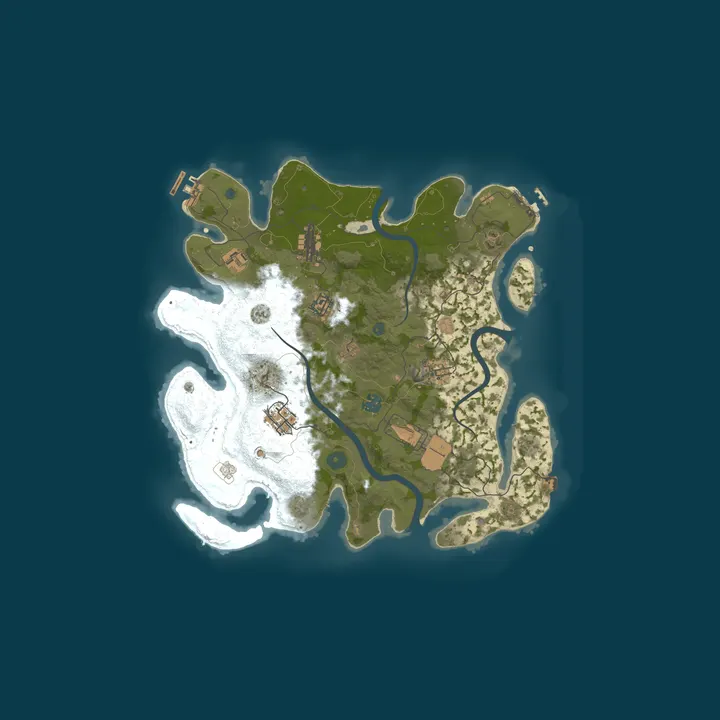 Map of [BR/LATAM] RUST BRASIL | VANILLA | FULL WIPE 03/09