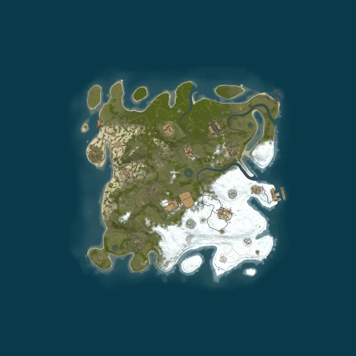 Map of [ASIA] Siam Rust | Vanilla | Weekly