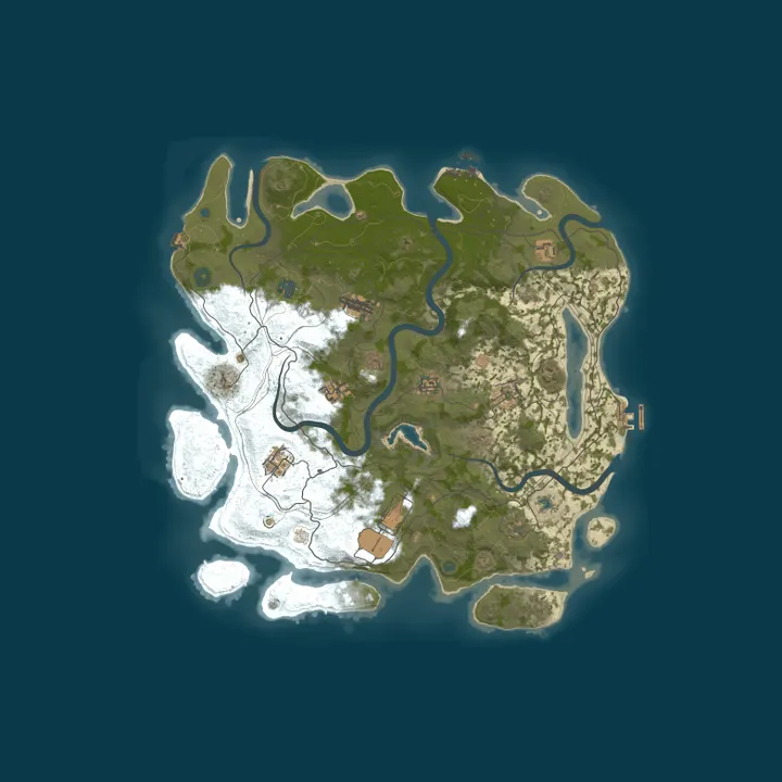 Map of Camp Black Forest  |solo/duo/trio|