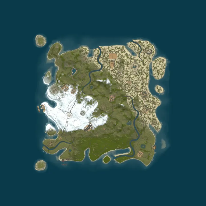 Map of J.A.R.V.I.S.| PVE | Farm, Build, Enjoy | NO Sandbox