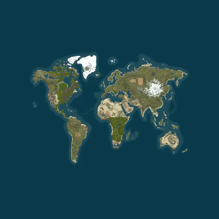 Map of Rust Till Dawn /2x/ /mini /Free Kits / Raidable Bases / SkinBox
