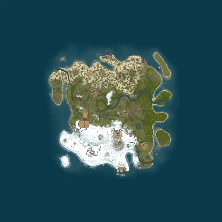 Map of Rust Server by Ralvin
