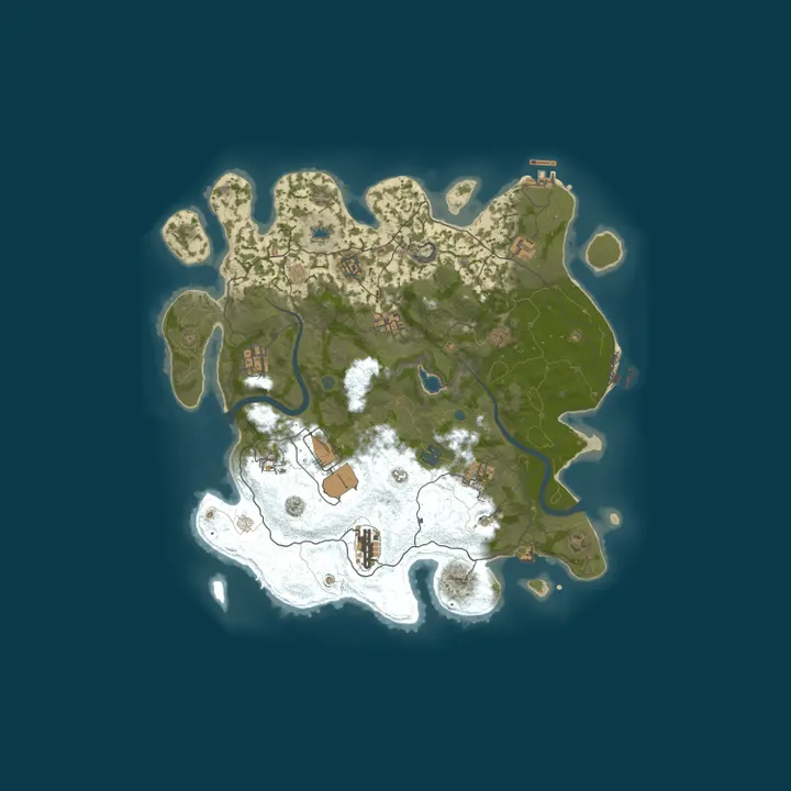 Map of 3x DeadRust I Hate It Here