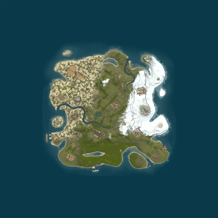 Map of EU RustChimera 10X|Instant Craft|SHOP|KIT|Trade|Tp|Biweekly