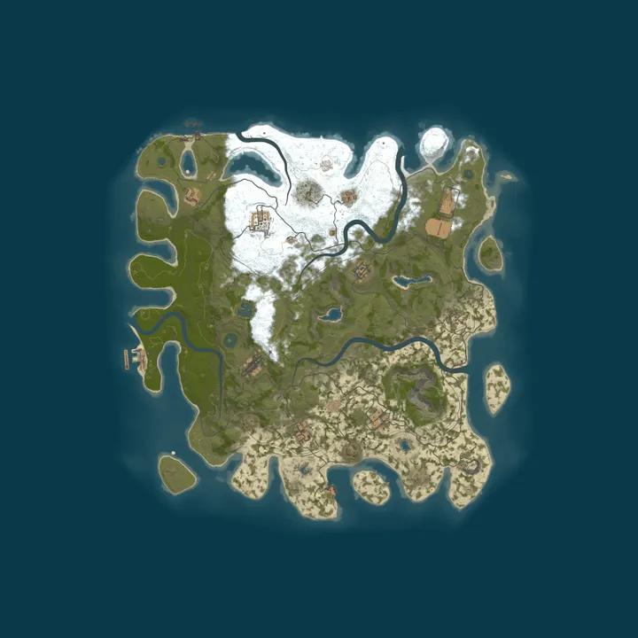 Map of РУССКИЙ МЕДВЕДЬ|PvE|X1-X5|Судный день