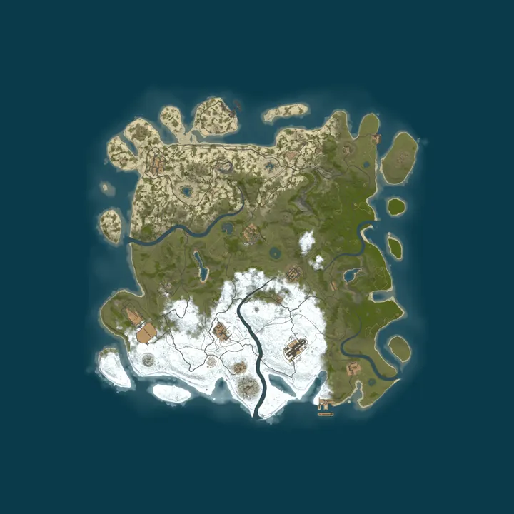 Map of Absolute PVE Criminal RaidableBaseNPC|NPC|RPG|&More