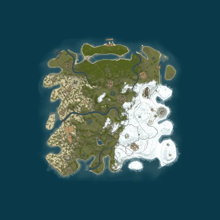 Map of Linuxland / EU Monthly Vanilla