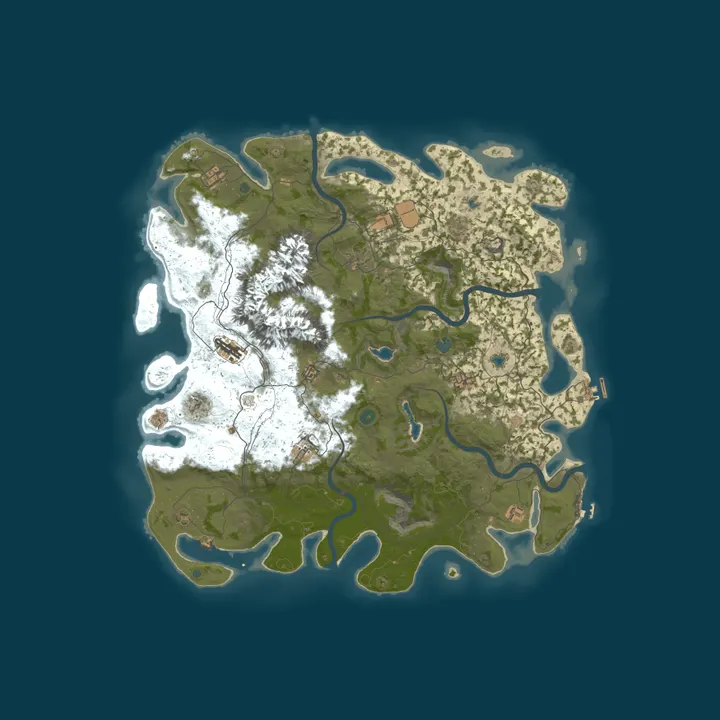 Map of HELPER ARCTIC FROST | HARDCORE +