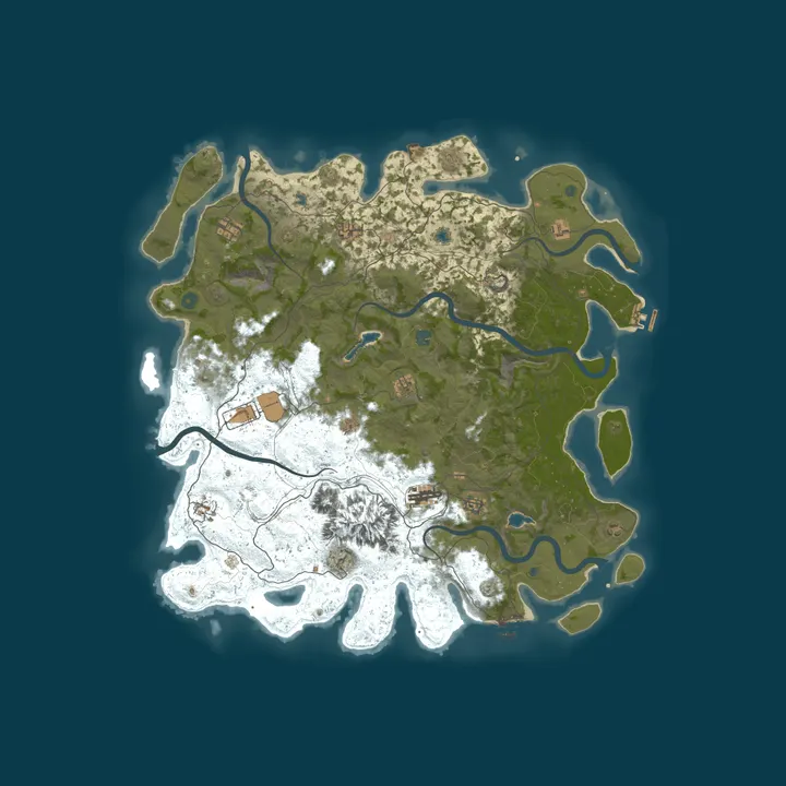 Map of Epstein's Small Private Island