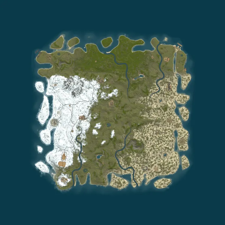Map of Isla Abisal | PvP x2 | Kits | TP | Skins